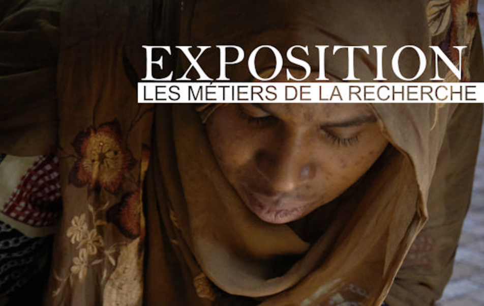 Affiche de l'exposition Métiers de la recherche