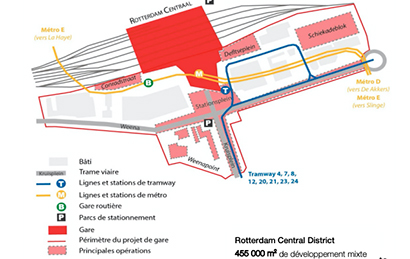 Au-delà du projet : tensions et négociations dans l’aménagement des quartiers de gare métropolitains à Lyon et Rotterdam