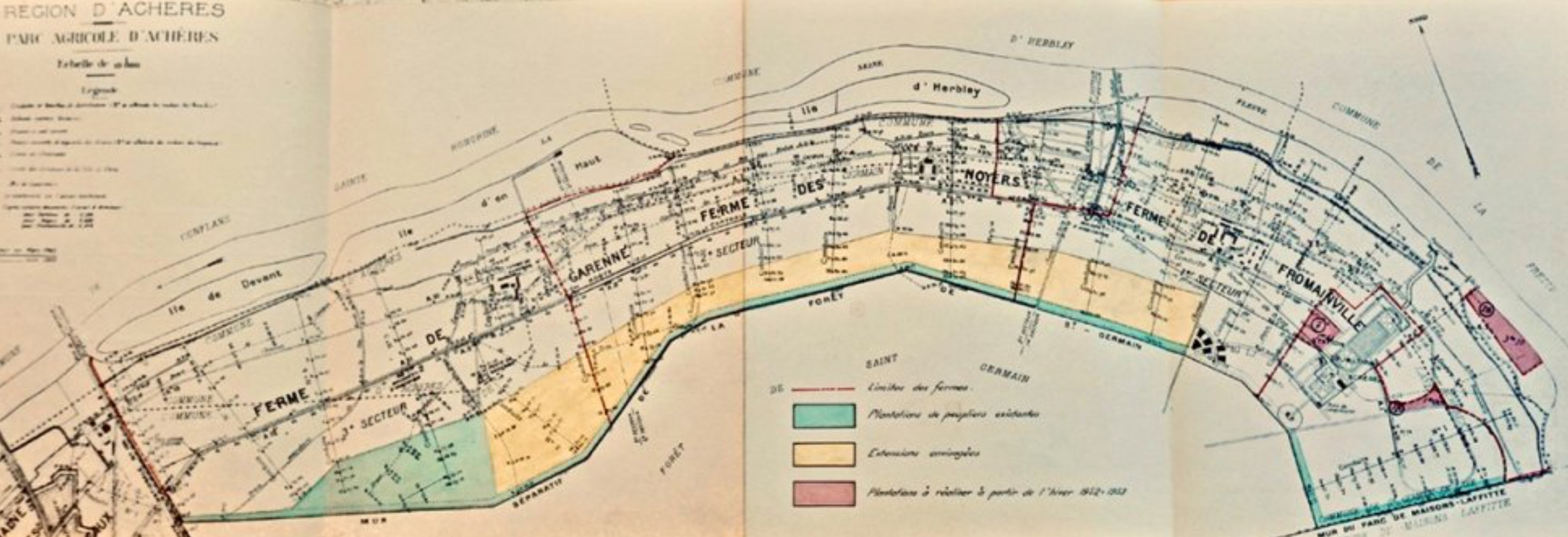 Projet de plantations d’arbres en vue de pérenniser l’irrigation agricole à Achères